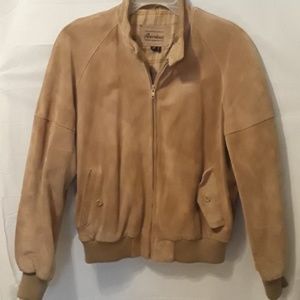 Aberdeen Suede Leather Coat